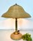 Mid-Century Italian Bamboo and Brass Table Lamp, 1960s 2
