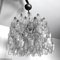 Polyedri Glass Chandelier by Carlo Scarpa for Venini, Italy, 1960s 2