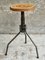 Green Industrial Stool 7