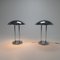 Vintage Chrome Table Lamps, 1970s, Set of 2 2