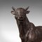 Vintage Decorative Bull Statue in Bronze and Marble, 1960s, Image 8