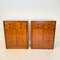 Early 20th Century Art Deco Dresser Chest of Drawers in Mahogany, Set of 2, Image 11