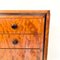 Early 20th Century Art Deco Dresser Chest of Drawers in Mahogany, Set of 2, Image 7
