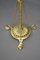 Early 20th Century Brass Floor Lamp, Image 6