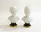 Small Busts in Porcelain, Set of 2 12