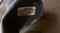 Lámpara de escritorio vintage ajustable, lámpara de pinza con pantalla reflectora en crema, tubo flexible cromado de aluminio pintado en negro y soporte de plástico de los años 70 de Hillebrand, Imagen 2