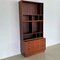 Vintage Rosewood Bookcase with Drawer, Image 8