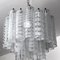 Graffito Murano Glass Chandelier by Ercole Barovier for Barovier & Toso, Italy, 1960s 11