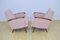 Pink Armchairs, 1960s, Set of 2 3