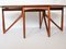 Mesa de comedor plegable danesa Mid-Century de teca de Kurt Østervig para Jason Møbler, Imagen 14