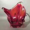 Große rote Schale aus Muranoglas von Made Murano Glas 3