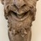 Large Art Deco French Plaster Head of a Satyr, 1930s 5