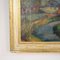 Early 20th Century German Art Deco Landscape Oil Painting, 1935 3