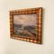 Early 20th Century German Art Deco Landscape Oil Painting Frame, 1920s 10