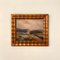 Early 20th Century German Art Deco Landscape Oil Painting Frame, 1920s 1