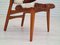 Danish Cowhide Lounge Chair by Ib Kofod Larsen for Christensen & Larsen, 1970s, Image 12