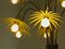 Brass Flower Basket Chandelier, 1950s, Image 8