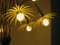 Lampada da soffitto in ottone, anni '50, Immagine 9