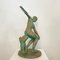 Large 19th-Century French Bronze Statue of a Discus Thrower, 1870, Image 22