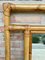 Mid-Century Spanish Modern Handmade Bamboo Wall Mirror 7