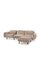 Bean 3-Seater Sofa in Beige Velour from Emko, Image 3