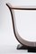 Tavolino Art Déco ovale con ripiano a forma di U, Italia, Immagine 8