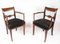 Armchairs of Mahogany, 1860s, Set of 2 3