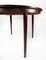 Danish Round Dining Table in Rosewood, 1960s, Image 4