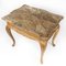 Tavolino rococò con ripiano in marmo e struttura in legno dorato, metà XIX secolo, Immagine 7