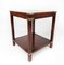 Side Table of Mahogany with Brass Fittings, 1960s 6