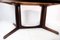Rosewood Dining Table from Gudme, 1960s 7