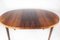 Swedish Rosewood Round Dining Table, 1960s 10
