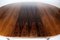 Swedish Rosewood Round Dining Table, 1960s, Image 12