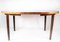 Swedish Rosewood Round Dining Table, 1960s, Image 9