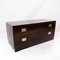 Danish Low Chest of Drawers in Rosewood with Brass Handles, 1960s, Image 8