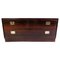 Danish Low Chest of Drawers in Rosewood with Brass Handles, 1960s 1