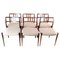 Model 79 Dining Room Chairs by N. O. Moeller for J. L. Møllers, 1960s, Set of 6, Image 1