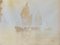 Dipinto ad acquerello di barche orientali, inizio XX secolo, Immagine 8