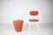 Lounge Chair with Tabouret, 1950s, Set of 2, Image 3