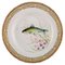 Modell 19/3549 Fauna Danica Fischteller aus handbemaltem Porzellan von Royal Copenhagen 1
