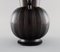 Vase Modèle 1925 Art Déco en Métal par Just Andersen, Danemark, 1940s 6