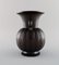 Model 1925 Art Deco Vase in Disko Metal by Just Andersen, Denmark, 1940s 5