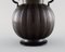 Model 1925 Art Deco Vase in Disko Metal by Just Andersen, Denmark, 1940s 4