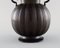 Model 1925 Art Deco Vase in Disko Metal by Just Andersen, Denmark, 1940s, Image 4