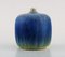 Vase aus glasierter Keramik von Sven Wejsfelt für Gustavsberg Studiohand, 1930-2009 3