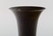 Modell 1596 Vase aus Bronze von Just Andersen, Dänemark, 1930er 8