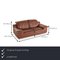 Brown Leather Sofa by Ewald Schillig, Image 2