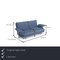 Mehrfarbiges blaues Sofa von Ligne Roset 2