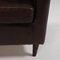 Vintage Brown Leather Tub Chairs, Set of 2, Image 6