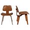 Plywood DCW Dining Chairs by Charles & Ray Eames for Herman Miller, 1950s, Set of 2 1